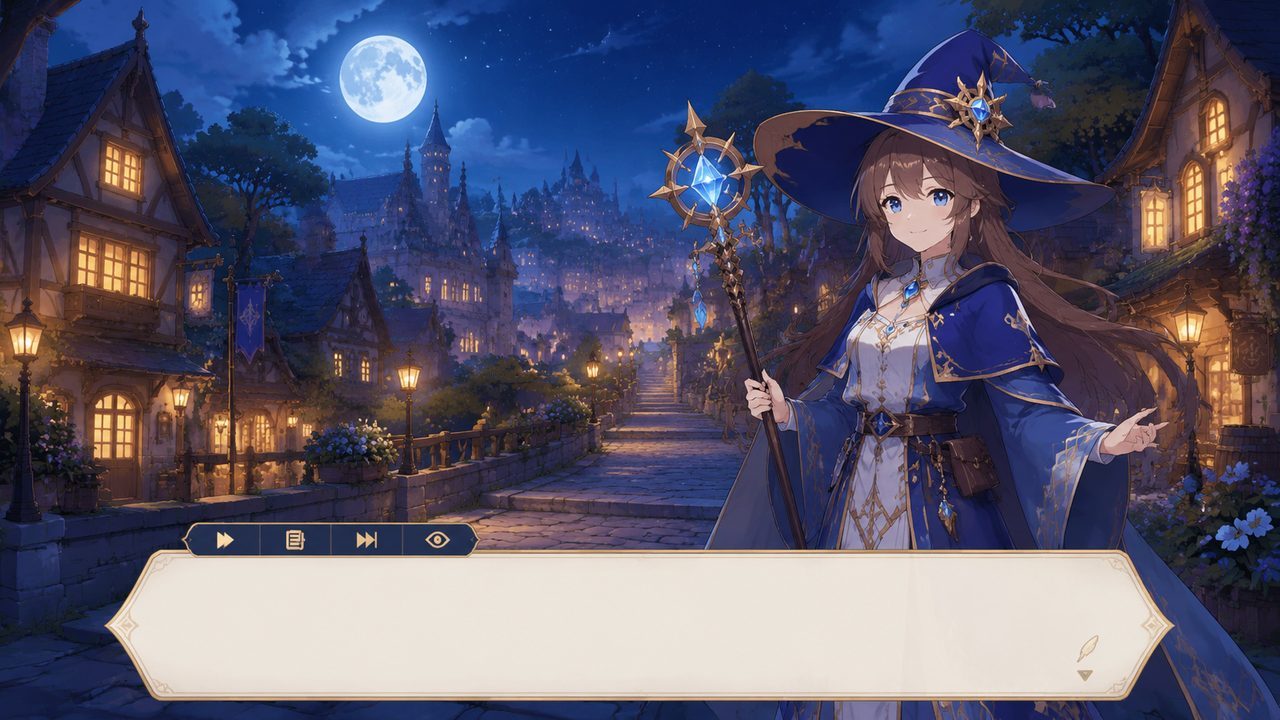 魔法师露娜 场景演出 演示图 5