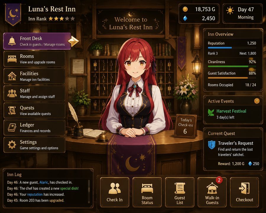 异世界旅馆 角色养成 资料图 3
