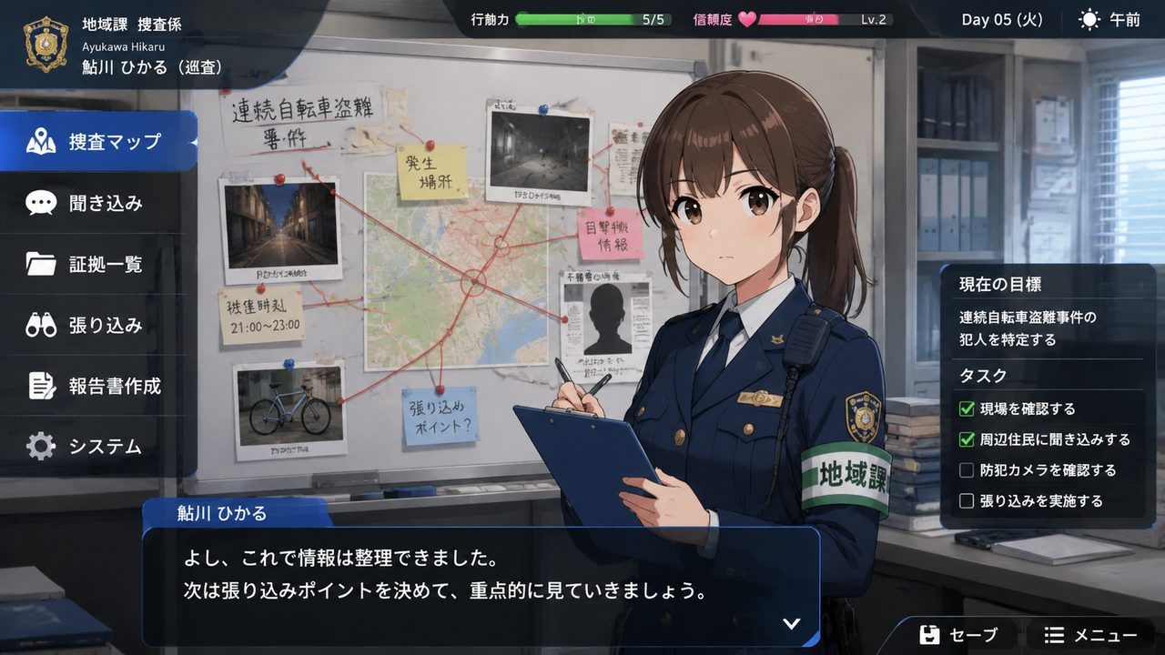 极道无赖EX 女警鮎川光 操作界面 内容截图 8