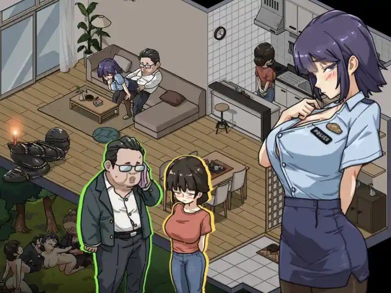 极道无赖EX 女警鮎川光 实机画面 页面配图 7