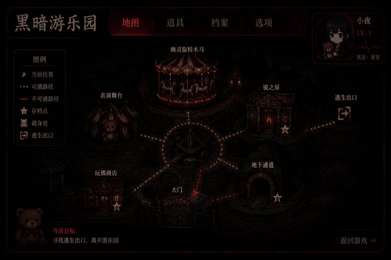 黑暗游乐园 攻略要点 内容截图 6