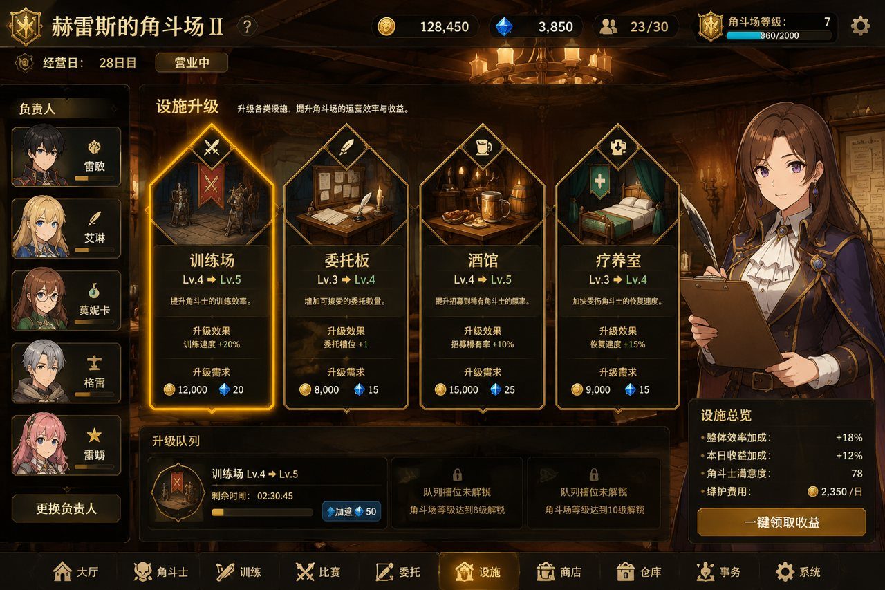 赫雷斯的角斗场Ⅱ 操作界面 展示图 8
