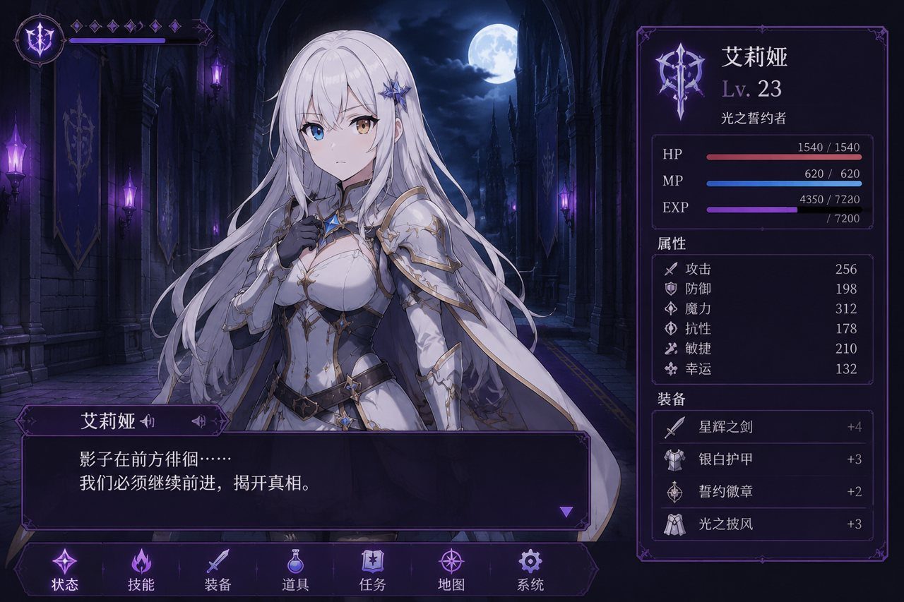 光与影的二重身 剧情互动 画面 2