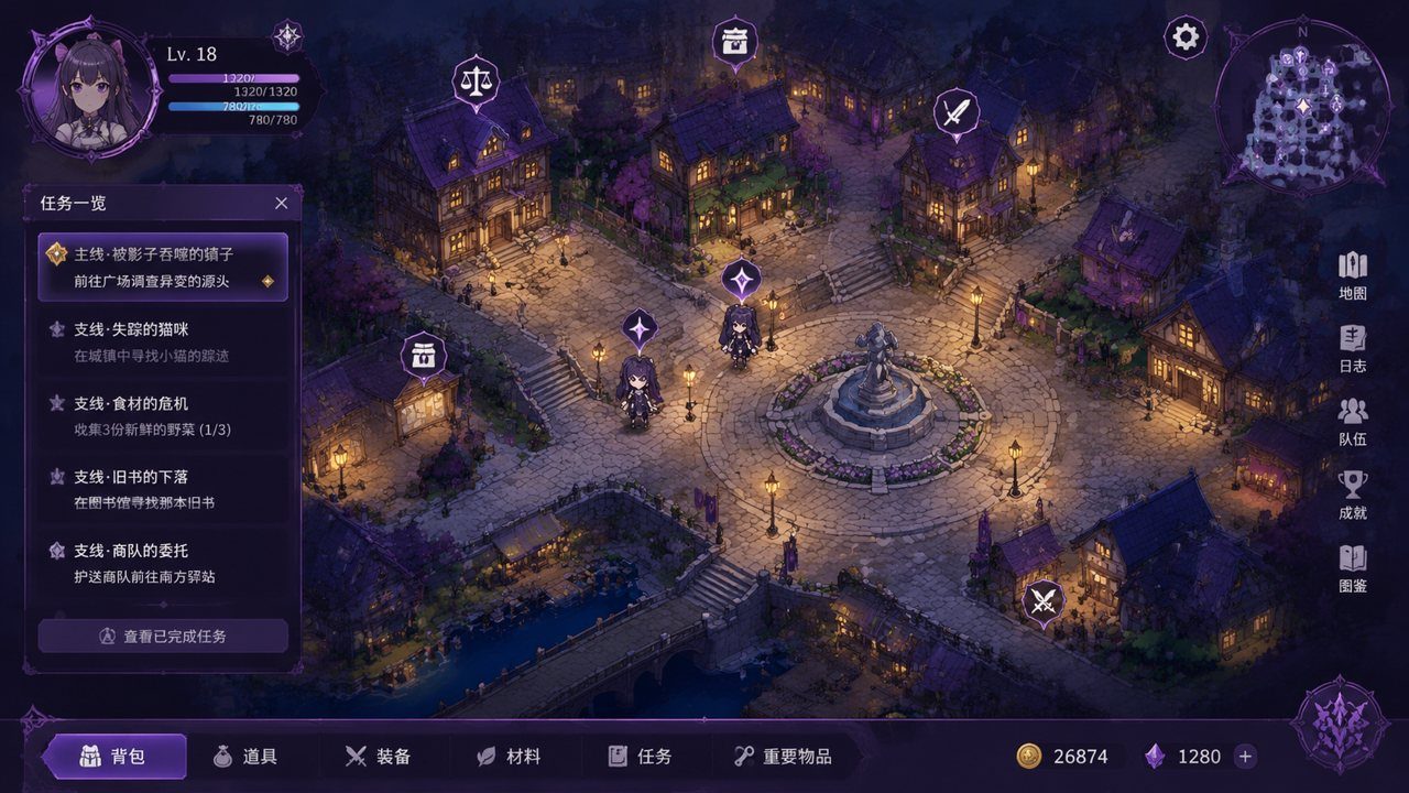 光与影的二重身 探索场景 详情图 1