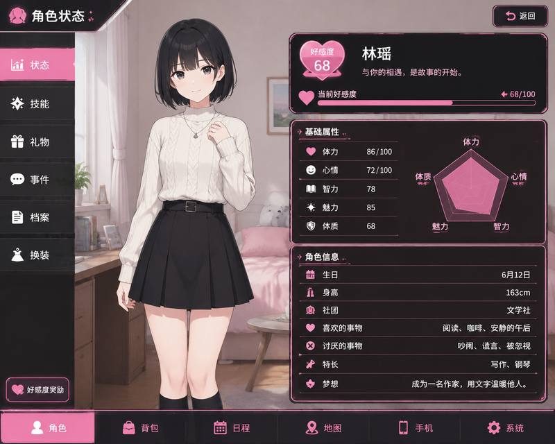 ROOM 操作界面 内容截图