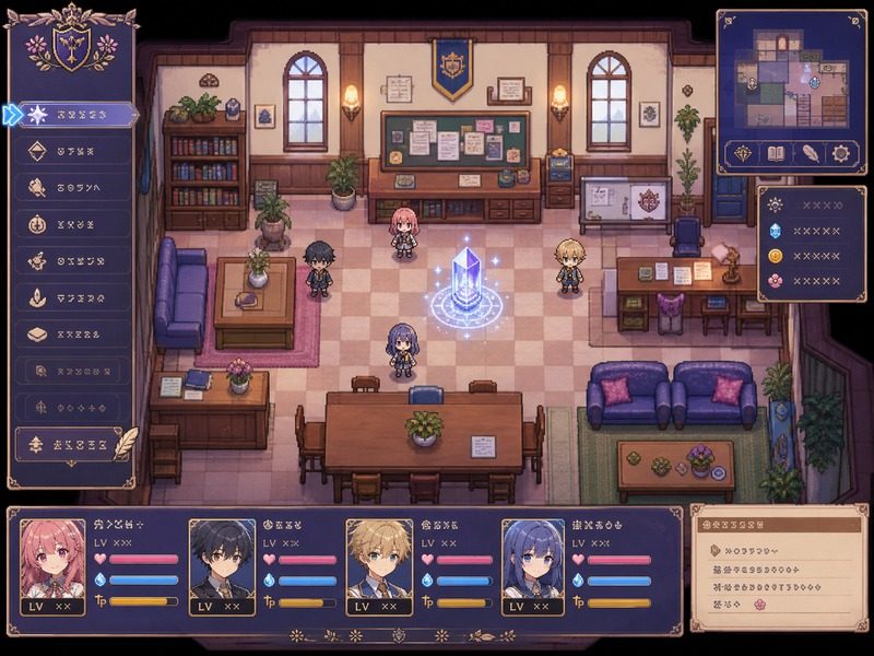 终末的自我主义Ver1 剧情互动 玩法截图 1