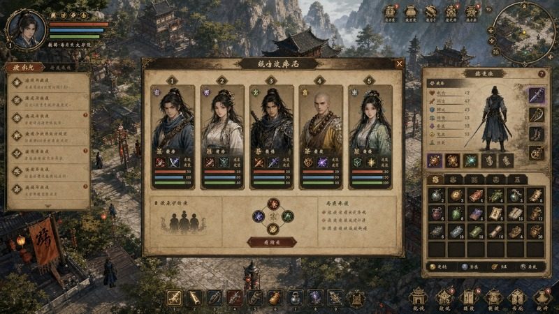 金庸群侠传5爱与死仙狐MOD六周年 武侠RPG 资料图 5